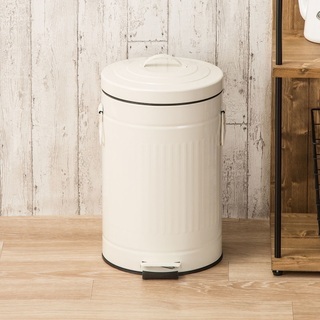 ニトリ　ペダルペールソフトクローズ 12L(アイボリー)