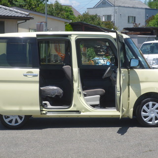 家で買える！H30年 スバル シフォン(タントOEM)！衝突軽減装置！ナビRカメラＥＴＣドラレコ！車検7/2付！両側スライドドア！国定駅４キロor伊勢崎駅７キロor前橋駅13キロの画像