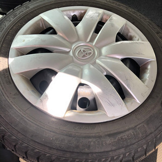 スタッドレスタイヤ165-70R14純正ホイール付き4本