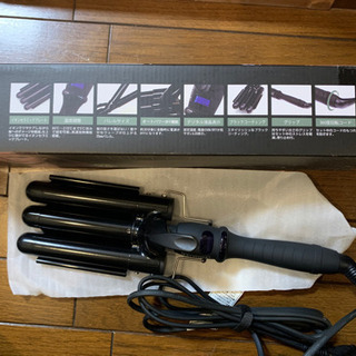 SALONIA サロニア ウェーブアイロンの画像