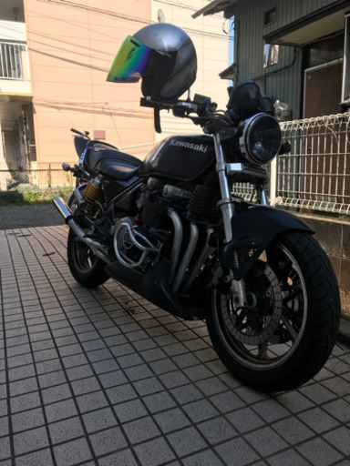 ゼファー400用アルミマフラーの4-2-1売ります