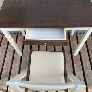 化粧台　作業テーブルの画像