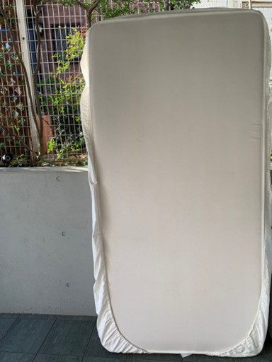 無印　高密度　ポケットコイルマットレス