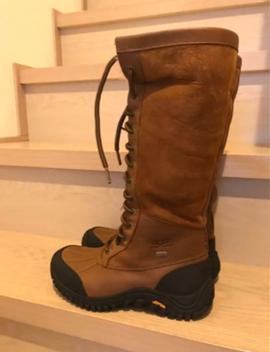 UGG ムートン 編上げロングブーツ　23
