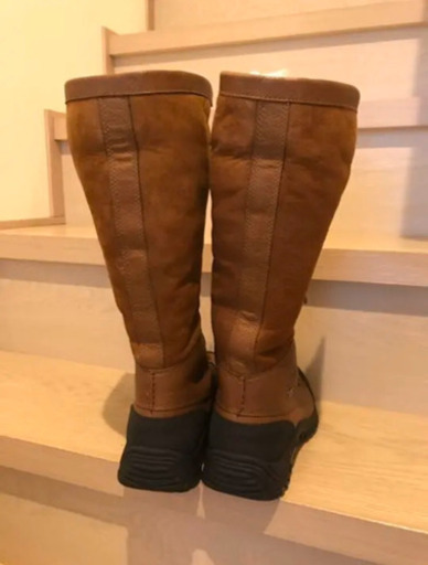 UGG ムートン 編上げロングブーツ　23