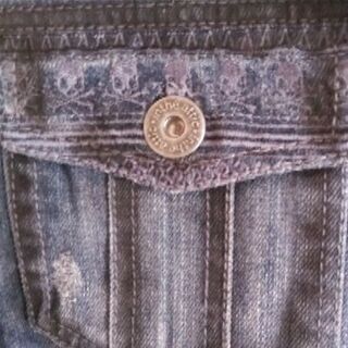 スカル刺繍Gジャンの画像
