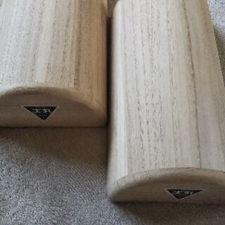 西式健康木枕  (中古; ほとんど使用していません)の画像
