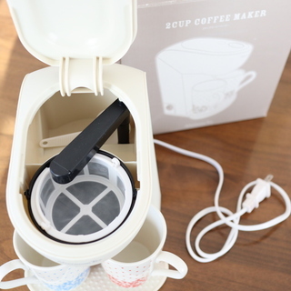  コーヒーメーカー（Afternoon Tea)　2カップ付き（未使用）の画像