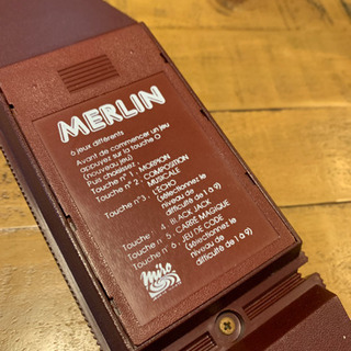 MERLIN レトロ アンティーク 電子ゲームの画像