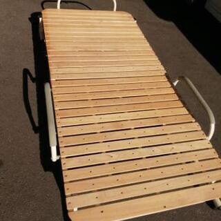 すのこベッド　折りたたみベッド　シングルベッドの画像