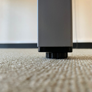 テーブル　ワークデスク　ホワイトの画像