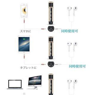 【ZealSound】コンデンサーマイク/スマホPCタブレット/エコー機能付の画像
