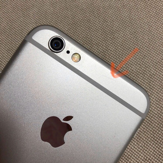 iPhone6 16GB  シルバー　auの画像