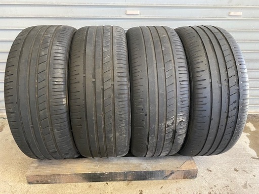 【格安】 225/40R18　ZEETEX HP2000 vfm 　18×7.5　＋48　114.3×5H　ホイール付き4本セット