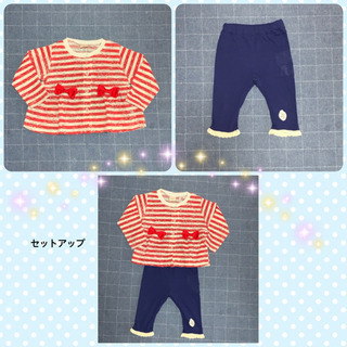 女の子　夏服　80cmの画像