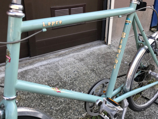 Bianchi ビアンキ Lepre レプレ ミニベロ 480mm 動作確認済み美品 Bianchi空気入れ付き