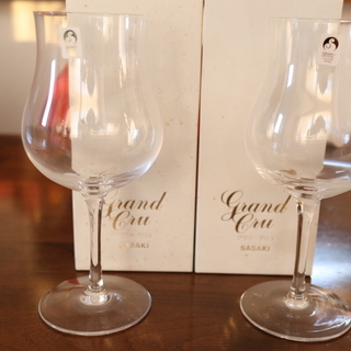 SASAKI　ワイングラス　ペアグラス（未使用）の画像