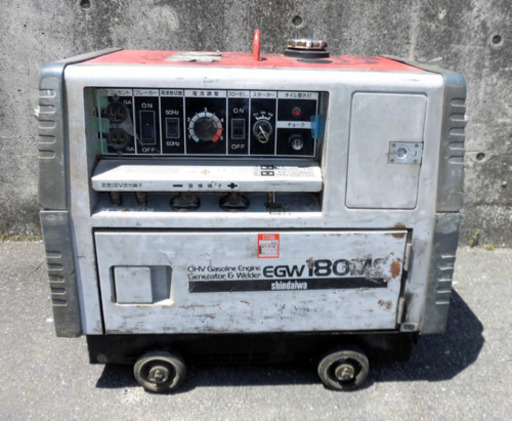 新ダイワ エンジン発電機兼用溶接機 ウェルダー