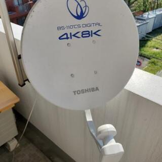 BS4K8Kアンテナ+ケーブル類まとめて