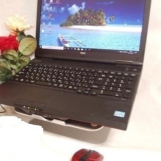 【 メモリ8GB　SSD 240GB 】15インチ ノートパソコン NEC VersaPro VK26TX-G　Core i5 　Windows10　