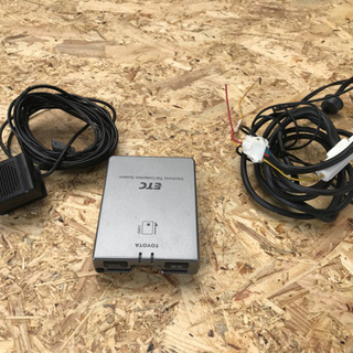 トヨタ純正　ETC車載器　中古
