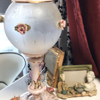 テーブルランプ シャンデリア 姫部屋 ロココの画像