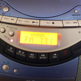RADIO CASSETTE (ラジオカセット)SONYの画像