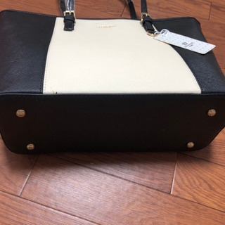 未使用！バイカラートートバッグの画像