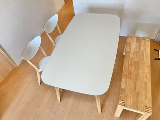ダイニングテーブルセット IKEA 美品 定価48640円→→約3万円値下げ