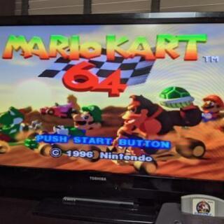 任天堂64本体、ソフト3本、コントローラーパックのセット　ニンテンドー64 ステイホームの画像