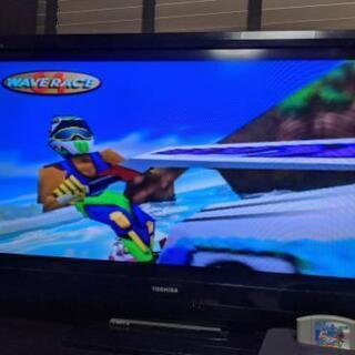 任天堂64本体、ソフト3本、コントローラーパックのセット　ニンテンドー64 ステイホームの画像