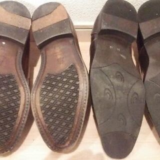 ★就職応援★ スーツ4着=170cm 60kg 靴3足セット=26cmの画像