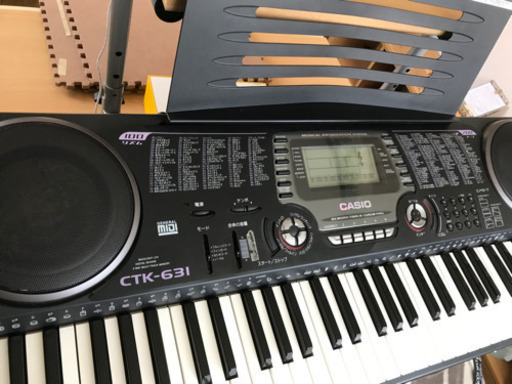 シンセ機能を持つレアCASIO 電子キーボード CASIO SA-51 ミニキーボードSA51 SA46後継モデル カシオ 【 イオン 