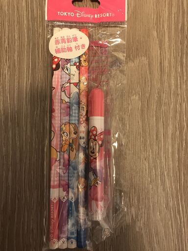 新品　ミニー　ペン＆鉛筆セット
