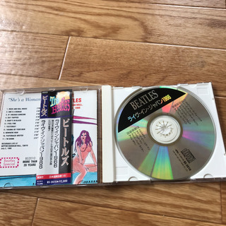 The Beatles 日本公演セット（CD/VHS/雑誌）の画像