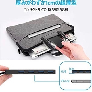 【HANDIC 2020最新版】USBハブ 3.0  5Gbps 高速データ転送の画像