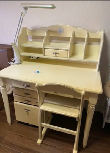 ディズニープリンセス学習机