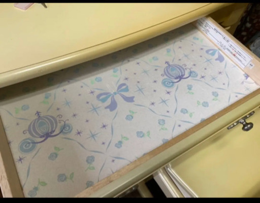 ディズニープリンセス学習机