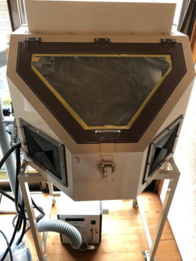 サンドブラスト直ぐにできますよ！サンドブラスト機材一式！価格相談応じます！