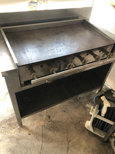 ❗️持ち帰り等の業務用鉄板焼き、台セットで