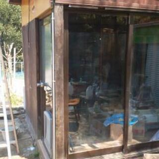 掃き出しドア　枠あり