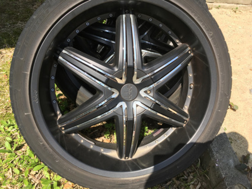 【値下げ】輸入アルミホイール24インチ　4本セット