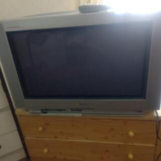 シャープ ブラウン管テレビ
