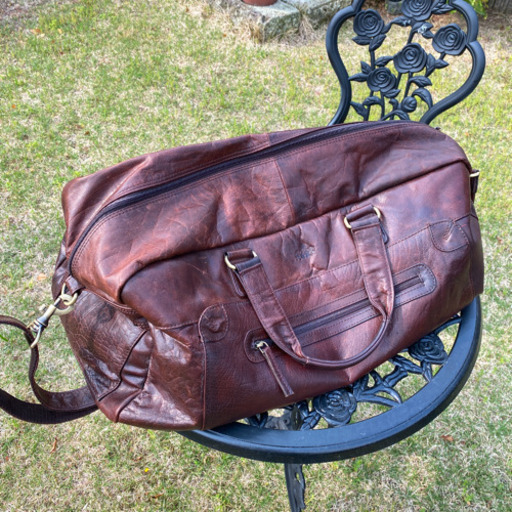 ボストンバック　レザー