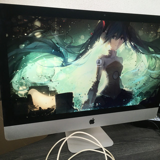 【セール：火曜15時まで】 iMac 2014 27インチ　32GBメモリ　ライトニングHDMI+おまけ付きの画像
