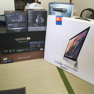 【セール：火曜15時まで】 iMac 2014 27インチ+ Apollo8Quad +おまけ多数の画像