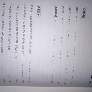 日本語教育能力検定試験　試験問題　平成28年度の画像