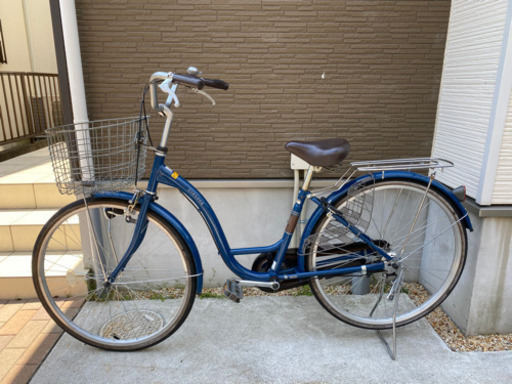 【取引完了済】自転車　青　シエロア　26インチ