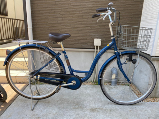 【取引完了済】自転車　青　シエロア　26インチ