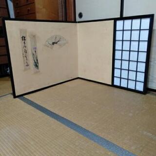 【お値下げしました♪】昭和レトロな屏風